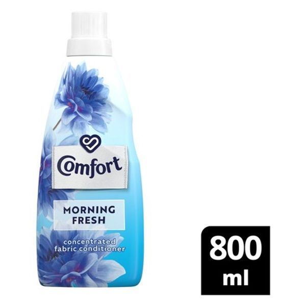 Comfort Concentrated Laundry Fabric Softener Morning Fresh - 800ml x2