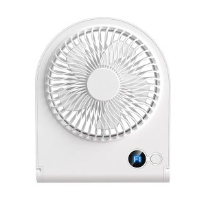 Desk&amp;Handheld Fan-5 Speeds,Ultra Quiet with Type-C Fast Charge&amp;LCD Display