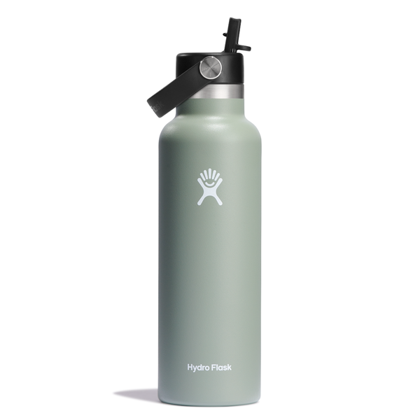 Hydro Flask Standard Mouth with Flex Straw Cap 21oz/621ml - Agave
