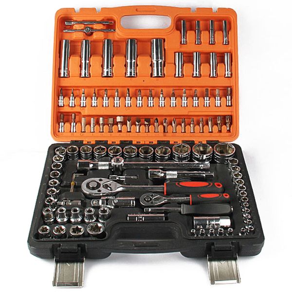 108pcs Mechanics Tool Set Batch Socket Wrench Tool Set