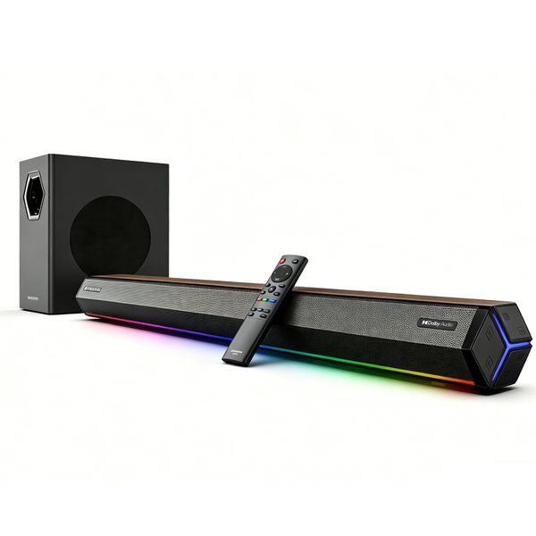 SKYWORTH SS532 3.1CH Dolby Audio Sound bar with Wireless Subwoofer Soundbar