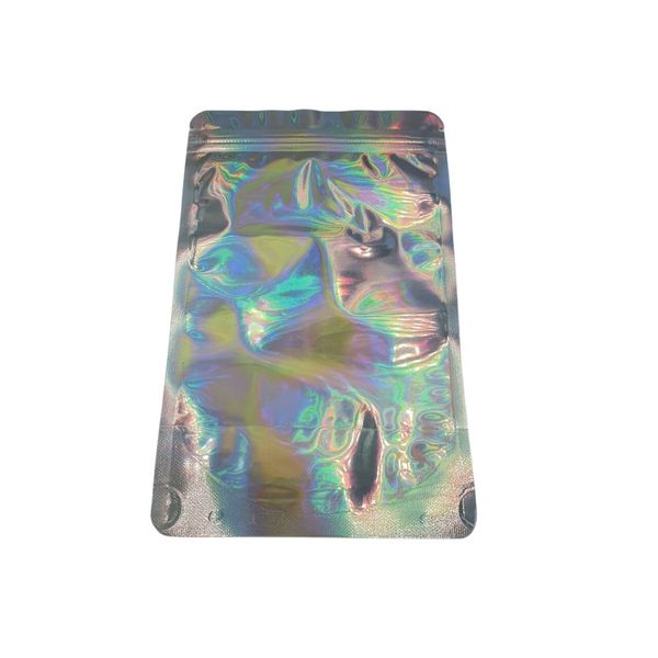 Silver Surfer Windowed MYLAR Resealable Bags 180 x 260mm (100 pack)