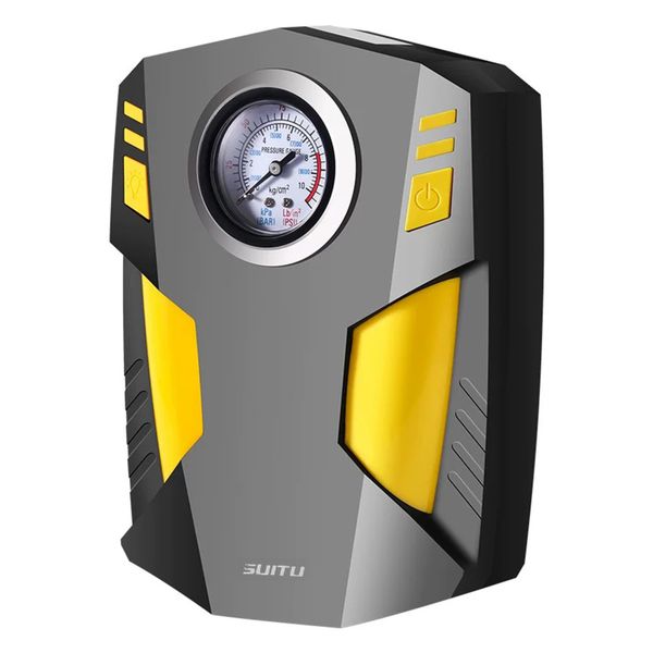 SUITU Portable Air Compressor for the Car, Electric Car Tyre Pump/Inflator