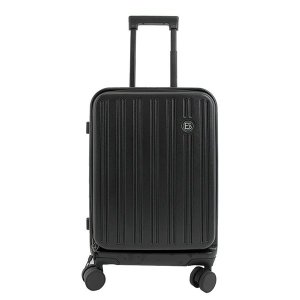 Carry-On Luggage Spinner &amp; USB Charger - 55cm