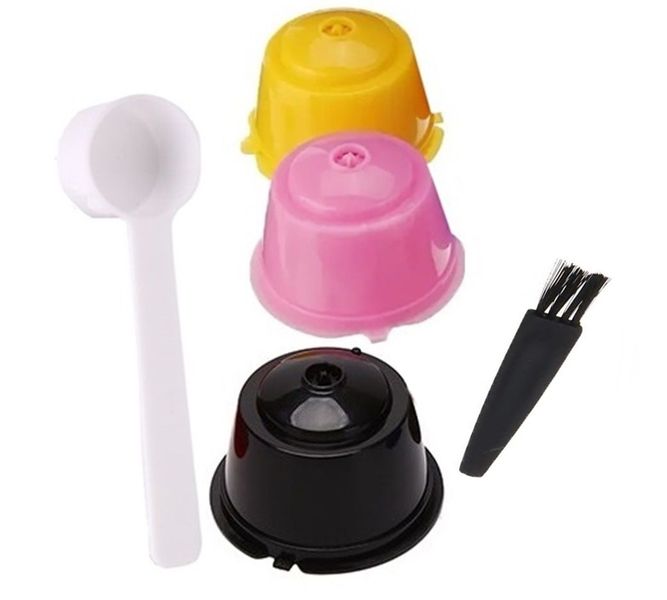Reusable Coffee Capsule Pods Set For Nescafe Dolce Gusto