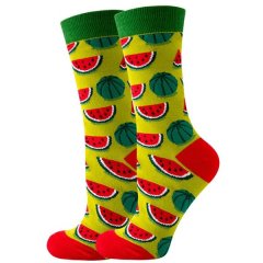 Michris Colorful Socks for Women - Watermelon