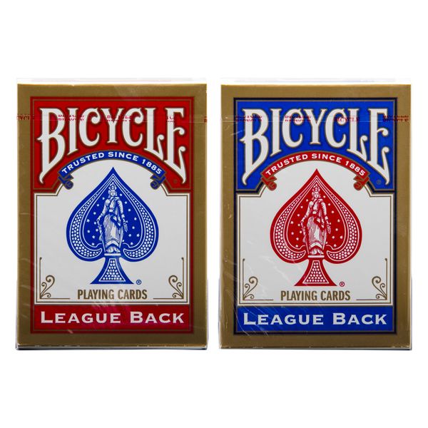 Bicycle Red and Blue Blister Pack Playing Cards- 2 Pack
