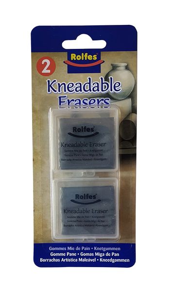 Rolfes Kneadable Erasers Blistercard of 2