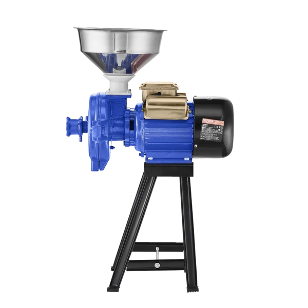 WOVIBO Electric Grain Mill Grinder Thickness Adjustable Powder Machine