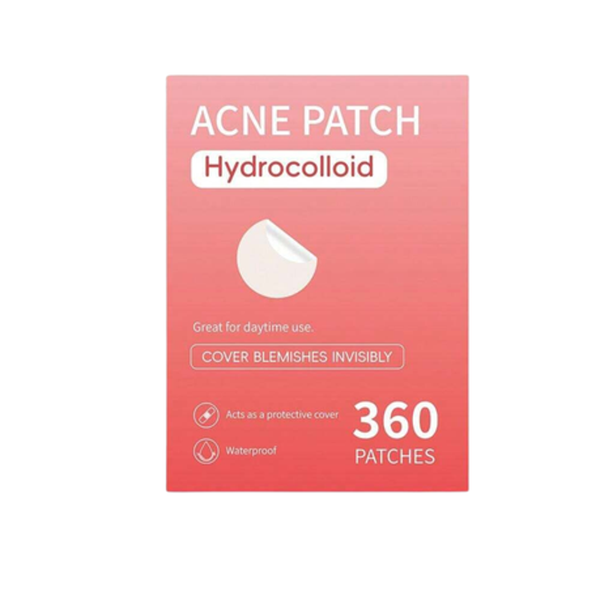 Cleariva 360-Pack Hydrocolloid Pimple Patches - Acne Spot Treatment