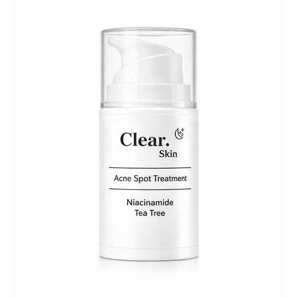 Clear. Skin Acne Spot Treatment with Niacinamide &amp; Tea Tree 50ml