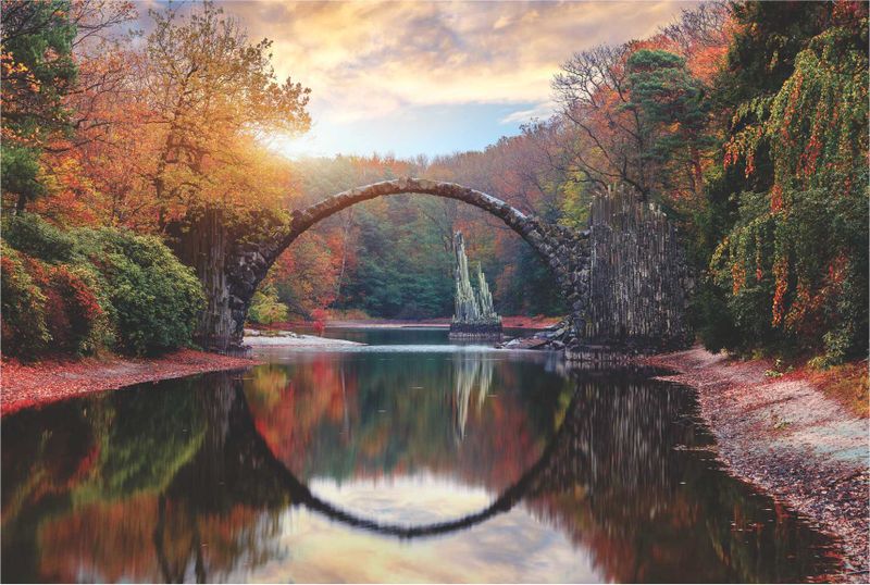 Laptop Skin Autumn River
