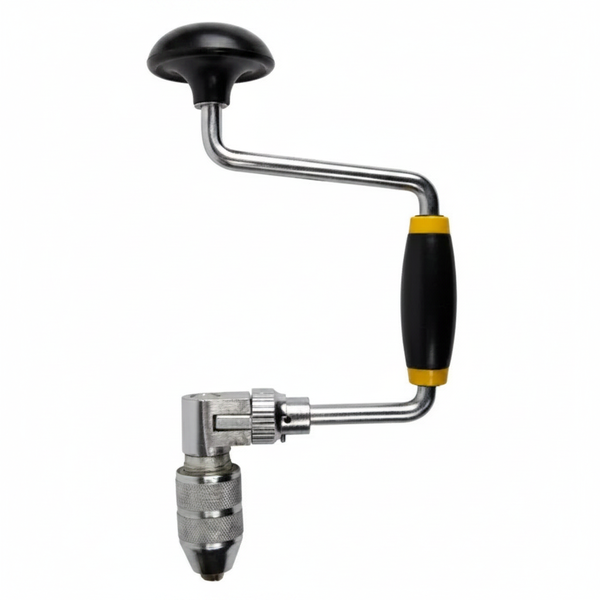 4 Jaw Manual Hand Crank Drill 250mm for Woodworking
