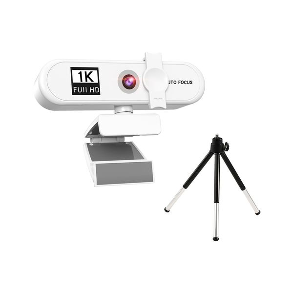 1K Full HD USB Webcam Auto Focus Web Camera With Microphone For PC Laptop