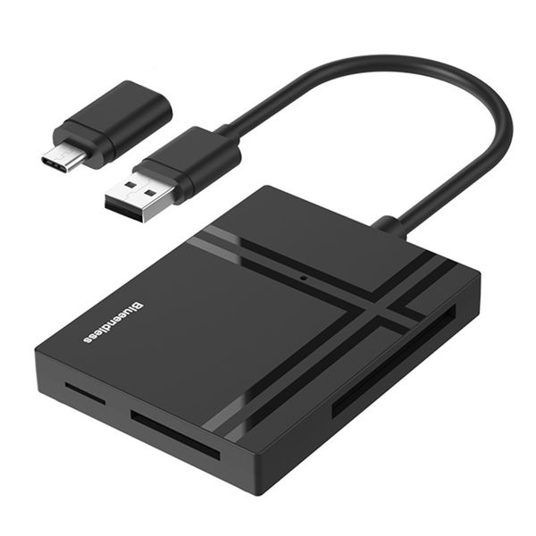 USB 3.0 Five-in-one Type-C Card Reader