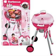 Kids Barbecue Toy Playset - Pink