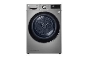 LG RH90V9PV8N 9KG A+++ Silver Dual Inverter Heat Pump Tumble Dryer ThinQ