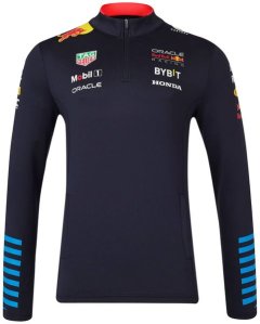 Red Bull Racing F1 2024 Team 1/4 Zip Mid Layer - Navy