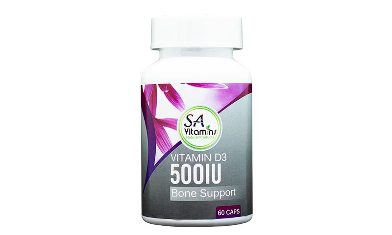 SA Vitamins - Vitamin D 500iu 60 Capsules