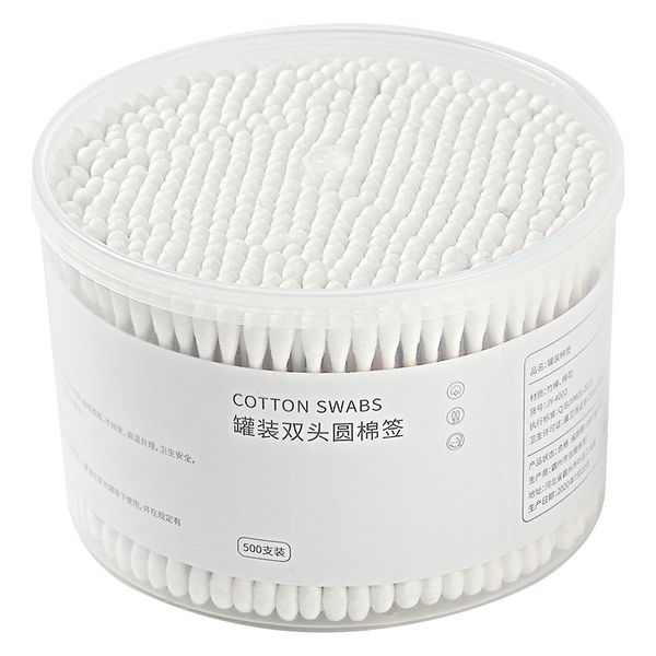 500 x Wooden Bamboo Ear Wax Cleaning Swabs