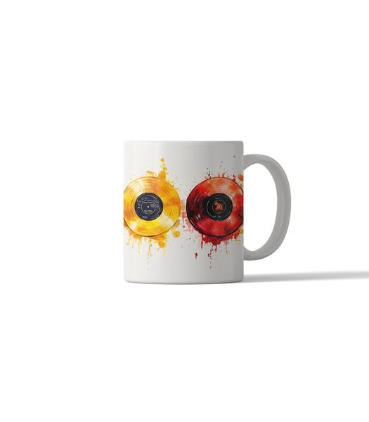 Retro Music Records DSG 2 Printed Coffee Mug