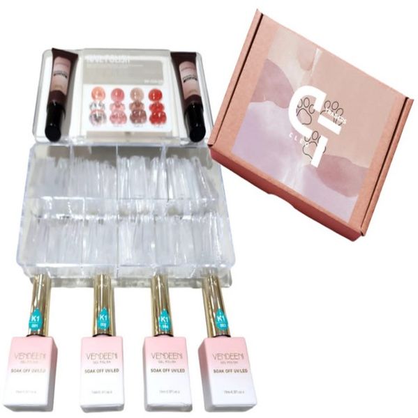 Cleo 4 Pieces Vendeeni Gel Polish Set