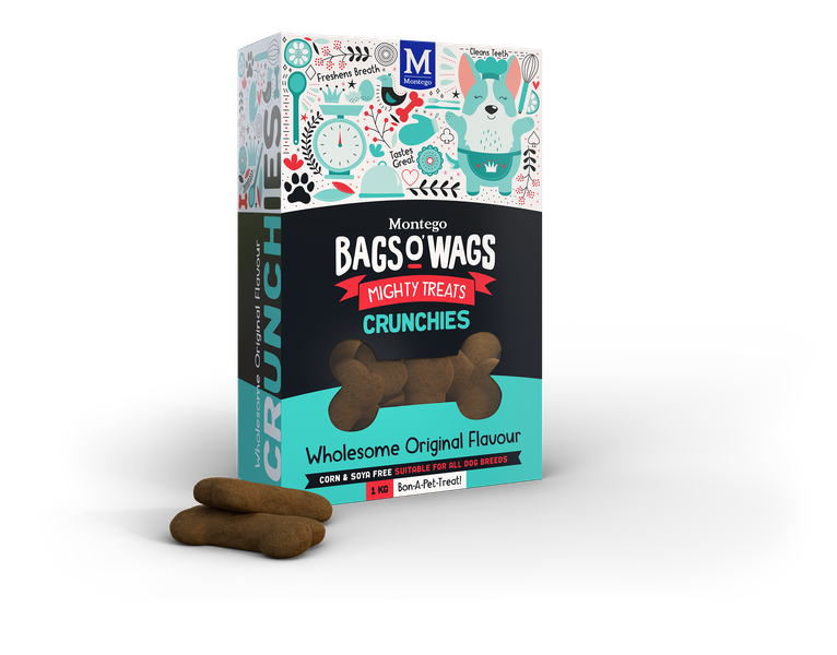 Montego Bags O' Wags - Crunchies Original Dog Treats 1 kg