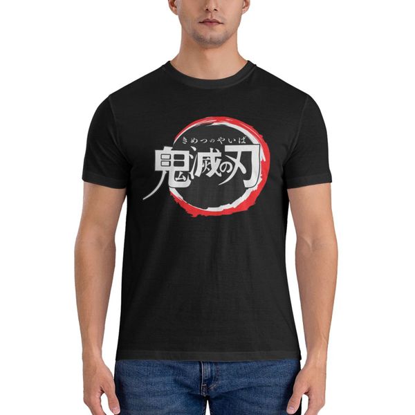 Kimetsu No Yaiba Demon Slayer Mens T-Shirts - CottonShort Sleeve T Shirts