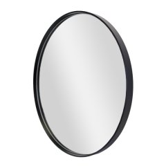 Native Decor Deep Frame Round Mirror