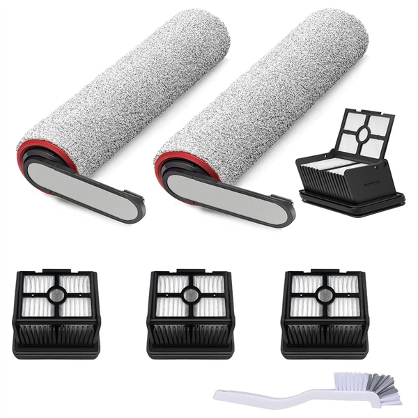 For H12 Pro Wet Dry Vacuum Cleaner Brush Rollers Hepa Filter