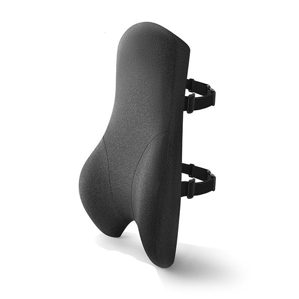 Memory Foam Lumbar Support Pillow - Adjustable Back Cushion