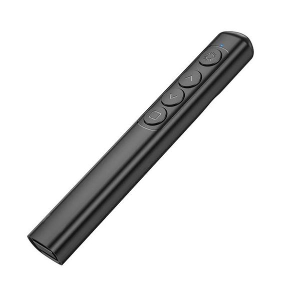 2.4GHz Wireless Presenter with Red Laser Pointer-Plug &amp; Play Remote Control