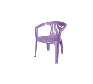 Bulk pack x2 Toddler Plastic armrest chair - purple