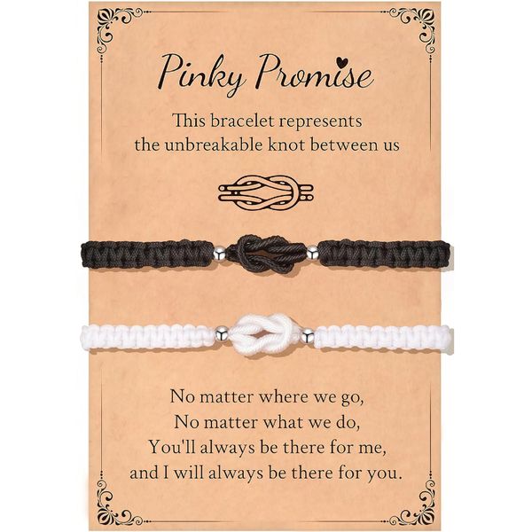 Couple's Knot Clasp Bracelet Set