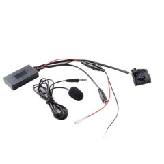 Car Wireless Bluetooth Audio Adapter Handsfree MIC AUX Cable MFD2