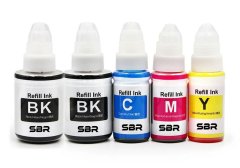 SBR Canon GI-490 Compatible inks Multipack with extra Black