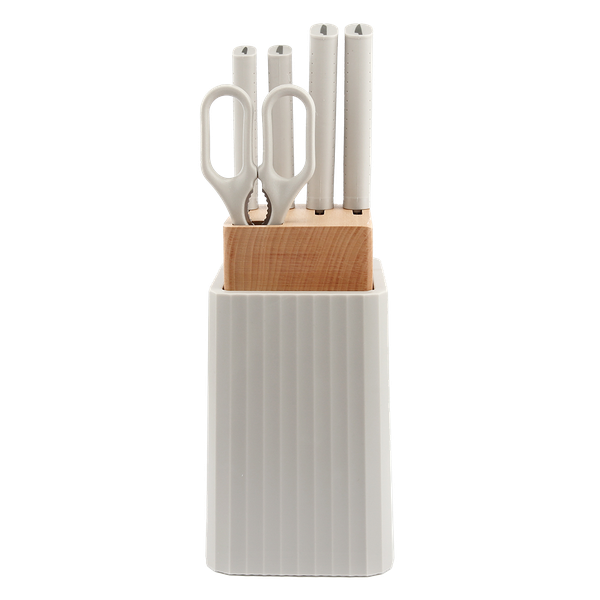 Kitchen Inspire 6pce Knife Block Set