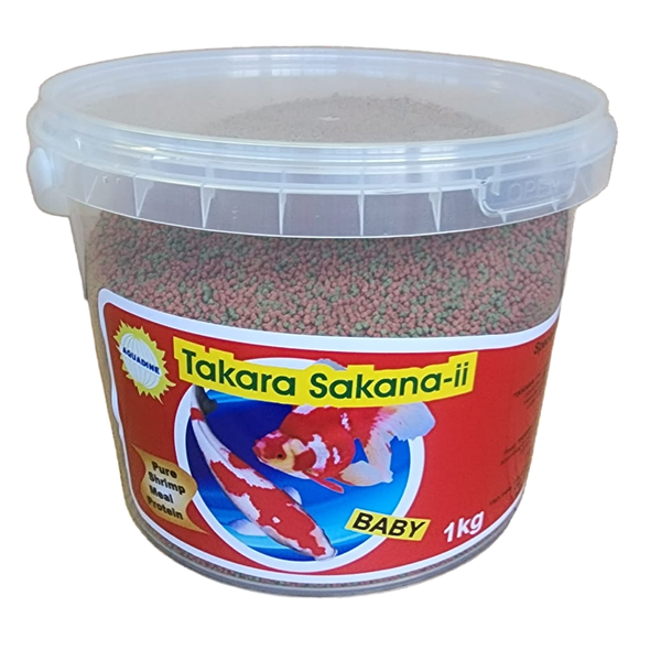 Takara Koi Food - Pond Pellets - 1kg Baby