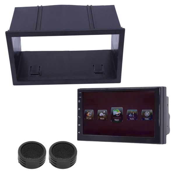 7" Media Player &amp; Evo Tweeters Compatible with VW Golf Mk4/Polo