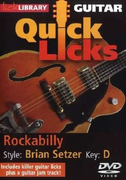 Guitar Quick Licks:Brian Setzer Style - (Region 1 Import DVD)