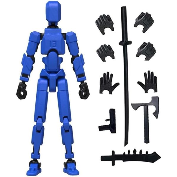 Action Figures Set Robot Action Figure Fidget Toys Nova N13 Anime Figures