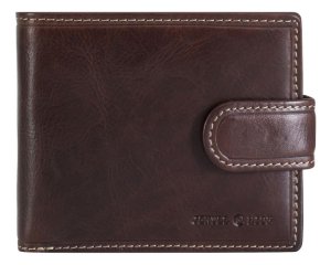 Jekyll and Hide - Oxford Coffee Billfold Wallet with Coin Pocket