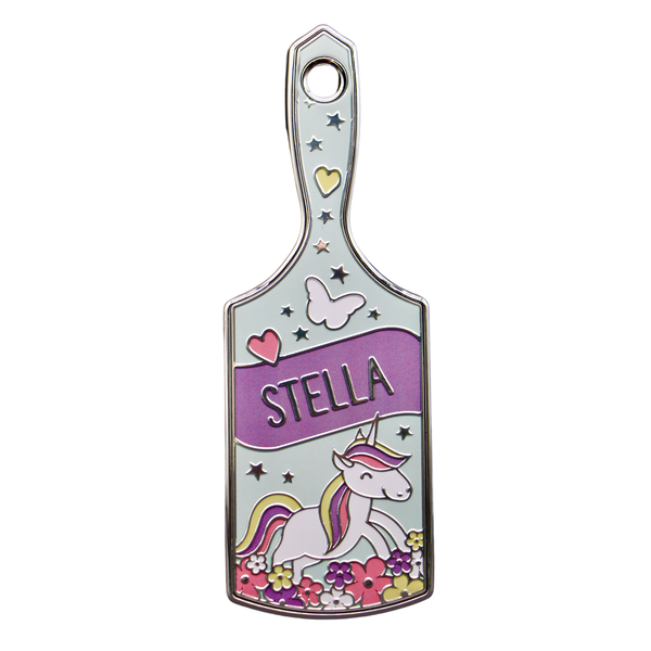 Girl's Personalised Hairbrush - Stella