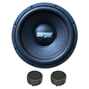 Targa TG-TI124D 12" Titan Series 8800 watts Subwoofer &amp; Evo Tweeters