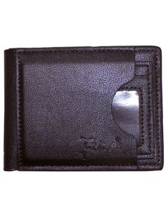 Fino SK-LS091 Faux Leather Men's Embossed Logo Card Holder Wallet with Box
