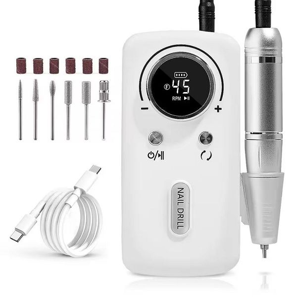 Rechargeable Electric Cordless Nail Drill File