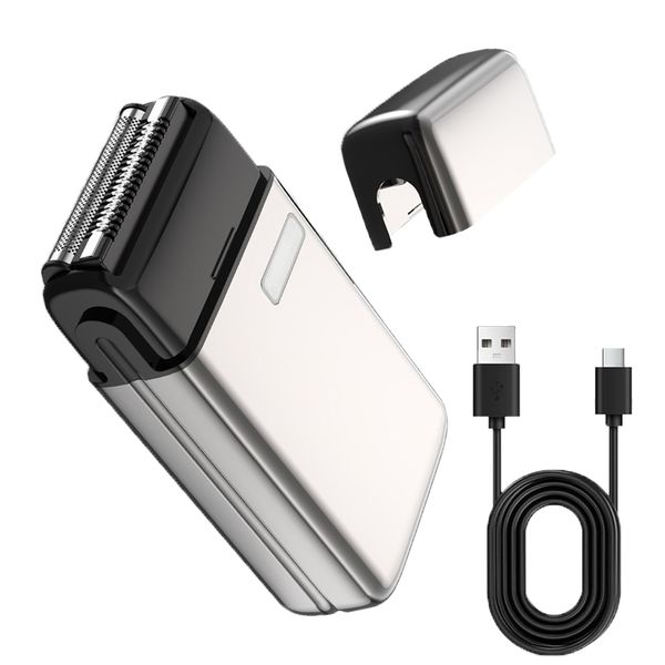 Mini Portable Electric Pocket Size Cordless Foil Shaver Trimmer