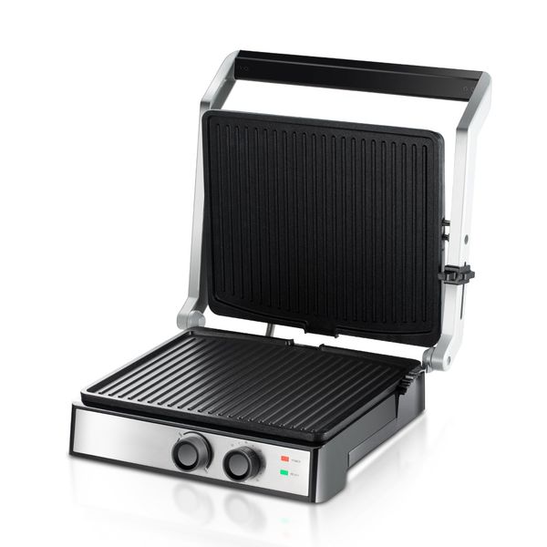 Electric Contact Grill with Non-stick Coating Double-sided Heating