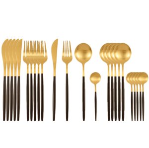 24 Pcs Stainless Steel Cutlery Set
