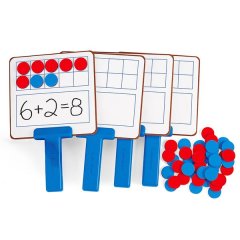 Ten-Frames Magnetic Answer Boards